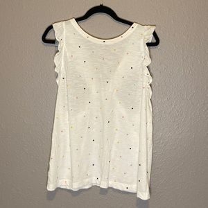 LOFT polka dot tank top NWOT
